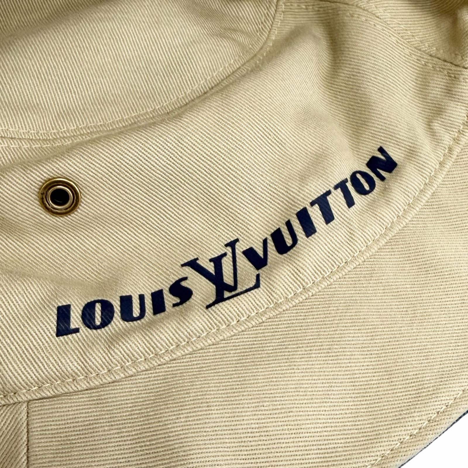 美品△LOUIS VUITTON ルイヴィトン MP2441 シャポー モノグラムデニム