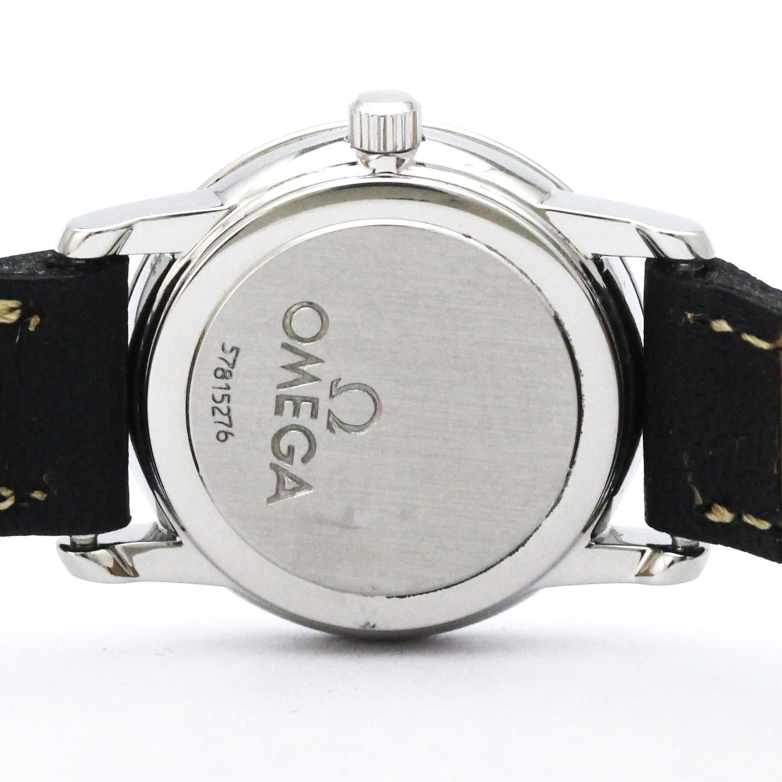 オメガ (OMEGA) デビル プレステージ ステンレススチール レザー