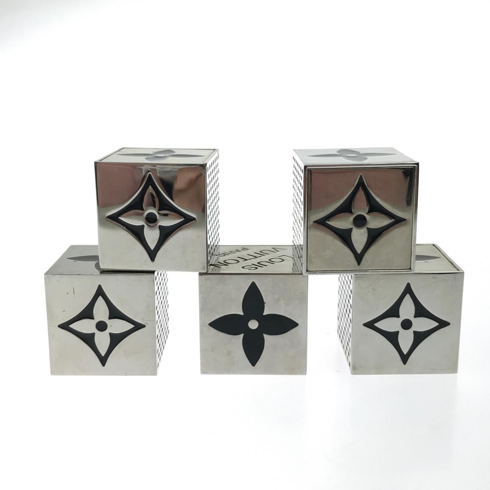 Louis Vuitton モノグラム置物　サイコロ 非売品 LOUIS VUITTON ルイヴィトン - インテリア小物 Vuitton(ルイヴィトン