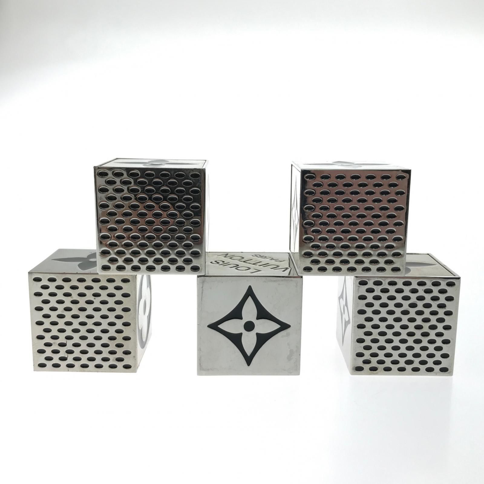 Louis Vuitton モノグラム置物　サイコロ 非売品 LOUIS VUITTON ルイヴィトン - インテリア小物 Vuitton(ルイヴィトン