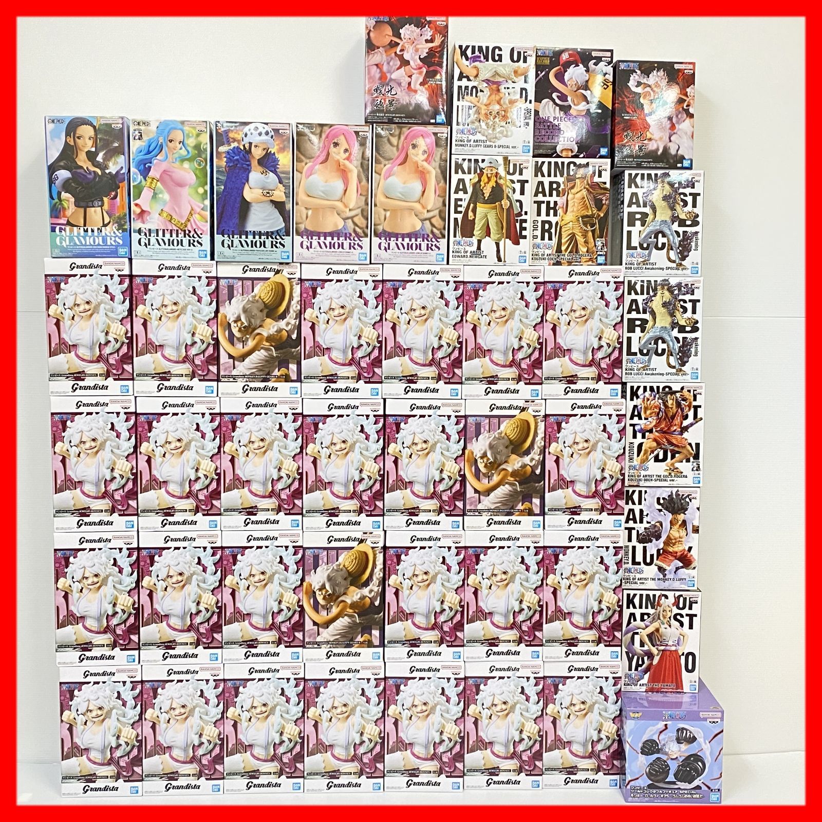 ▲【3個口発送】 ONE PIECE ワンピース フィギュア 大量 まとめ ※箱ダメージ品含む 未開封品 smop097466