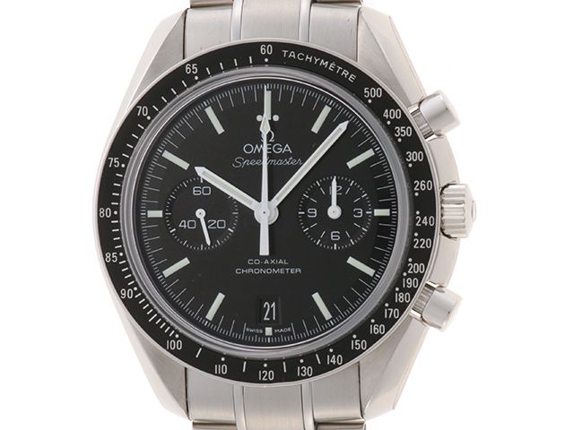 OMEGA オメガ ウォッチ スピードマスターデイト・コーアクシャル 時計 311.30.44.51.01.002 腕時計 ステンレススチール ブラック 自動巻き メンズ【432】2148104078537