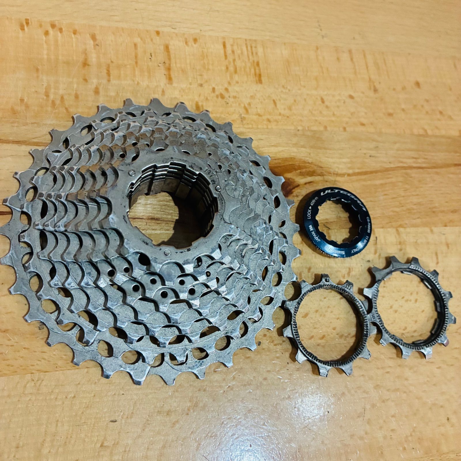 即発送】 社外 軽量 スプロケ 11-32T 11s シマノフリー用 カセット