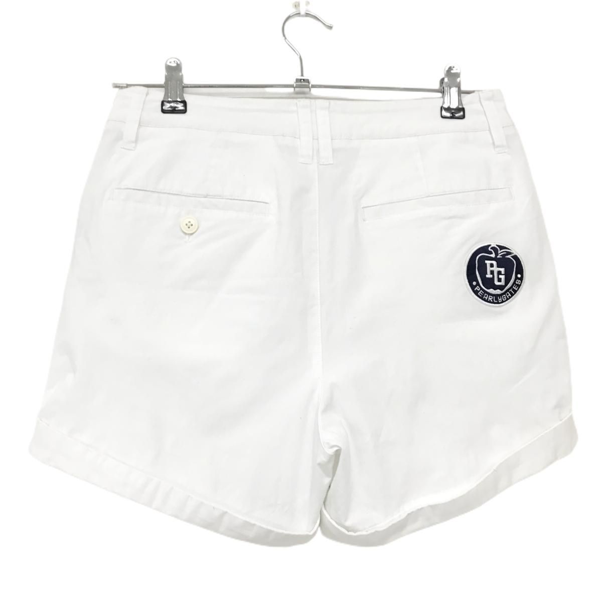 美品】パーリーゲイツ ショートパンツ 白 裏地付き レディース 0(S 