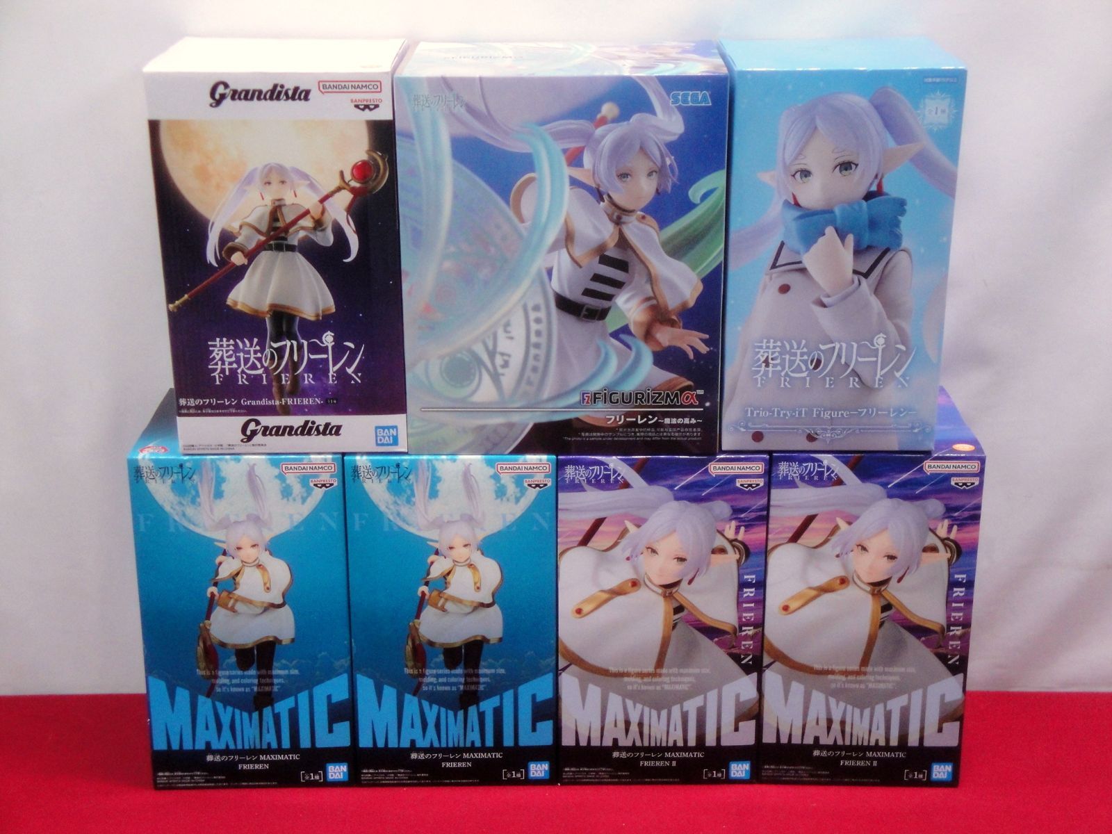 葬送のフリーレンフィギュア10点セットMAXIMATIC Trio-Try-iT カメ】【未開封品】葬送のフリーレン FIGURIZMα MAXIMATIC Grandista