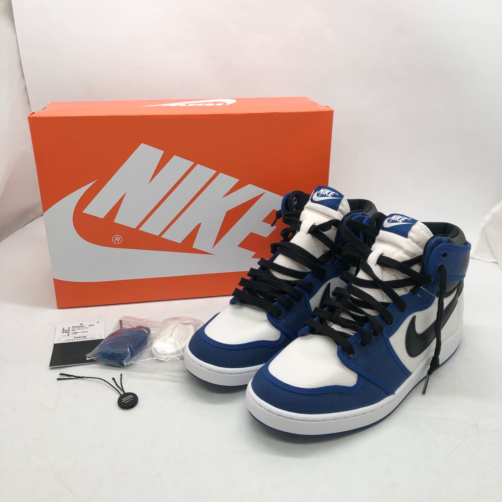 ◎S076【極美品】ナイキ AIR JORDAN KO1 AJKO 1 ストームブルー 28.5cm DO5047-401 エアジョーダン(ma)