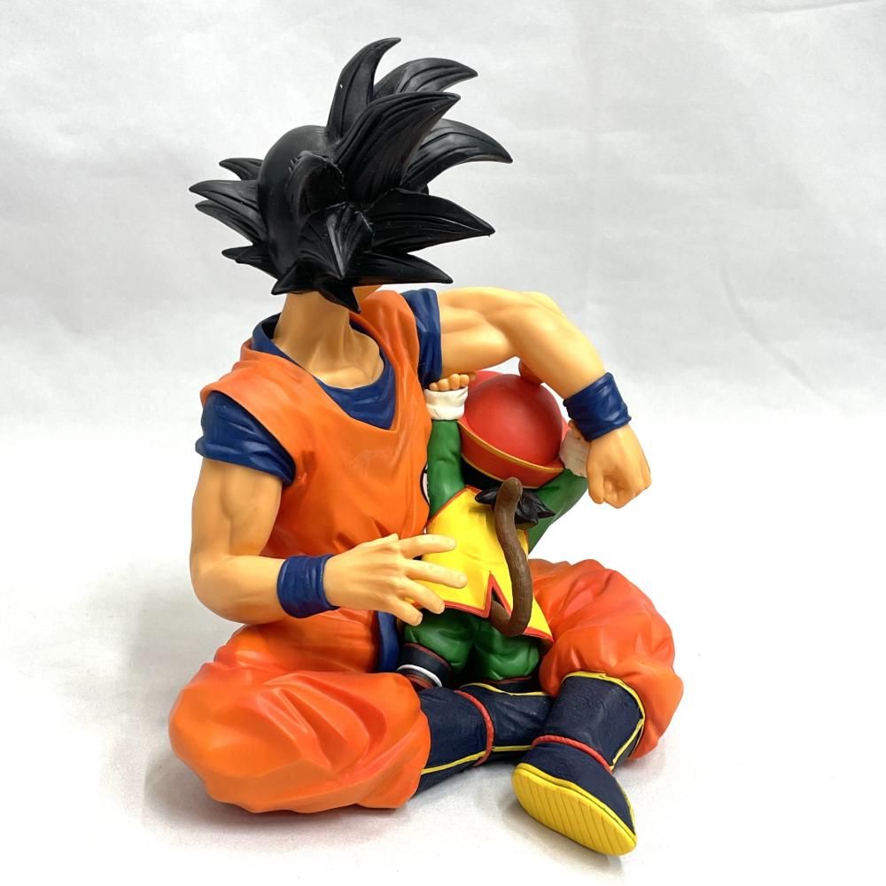中古】開封)A賞 孫悟空&孫悟飯 フィギュア MASTERLISE ｢一番くじ