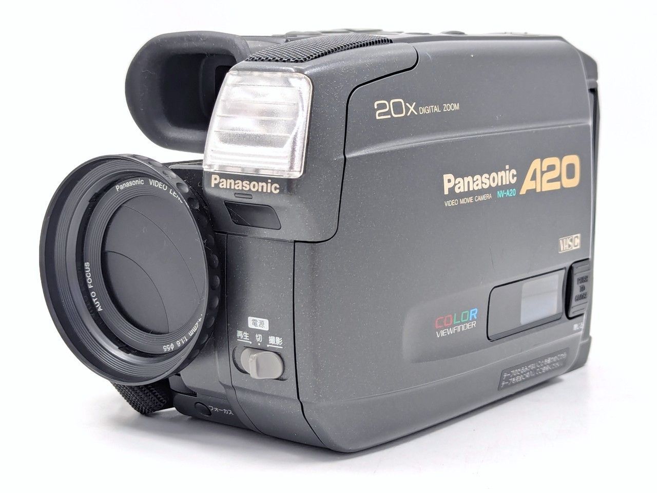【ご購入前にコメント必須】Panasonic ビデオムービーカメラ NV-A20 Panasonic パナソニック NV-A20 VHS-C ビデオカメラ 整備済み VHS-C
