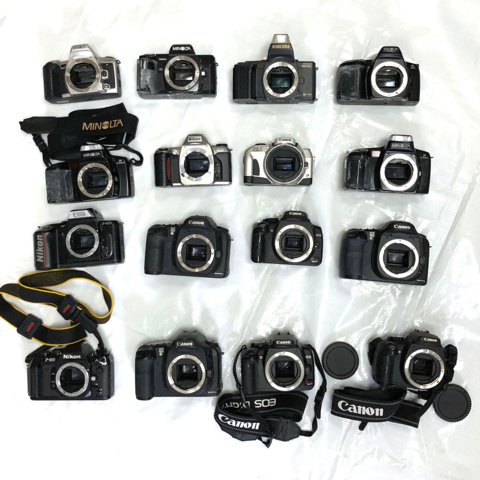 【まとめ】Nikon 他 デジタル、フィルム一眼レフカメラ 他 16台セット #S599