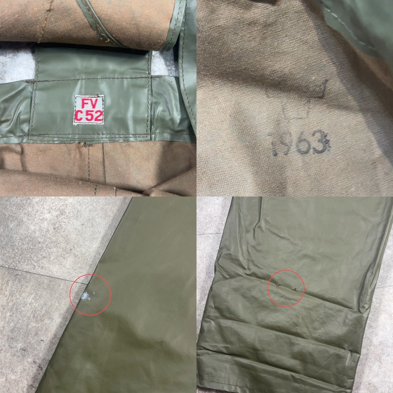 60's スウェーデン軍 ラバーパンツ ウェットウェザーパンツ MILITARY