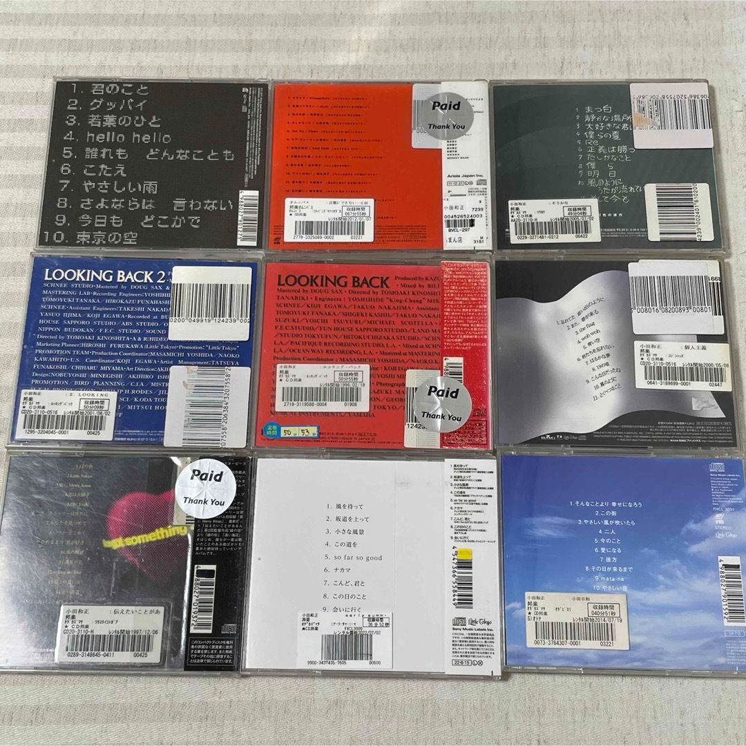 CD】 小田和正 アルバム early Summer 2022 他 邦楽 まとめ売り