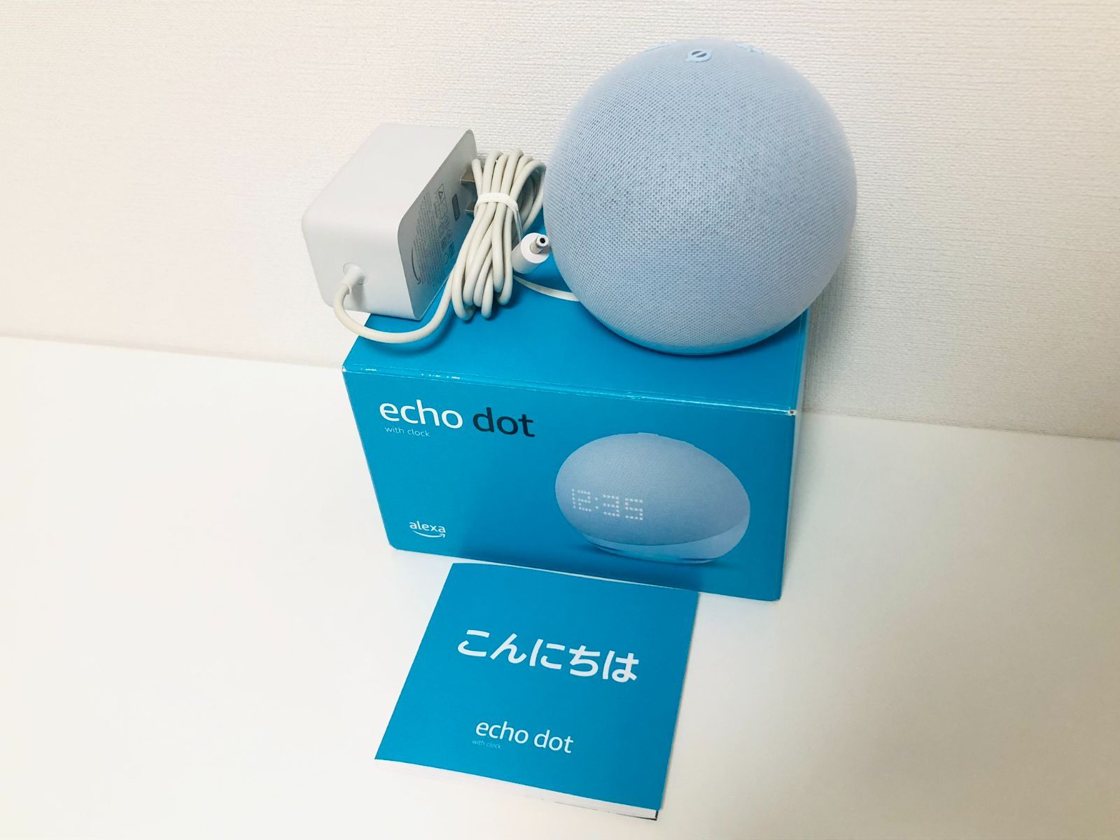 Amazon Echo Dot with clock 第5世代 時計付き C4E8S3 - メルカリ