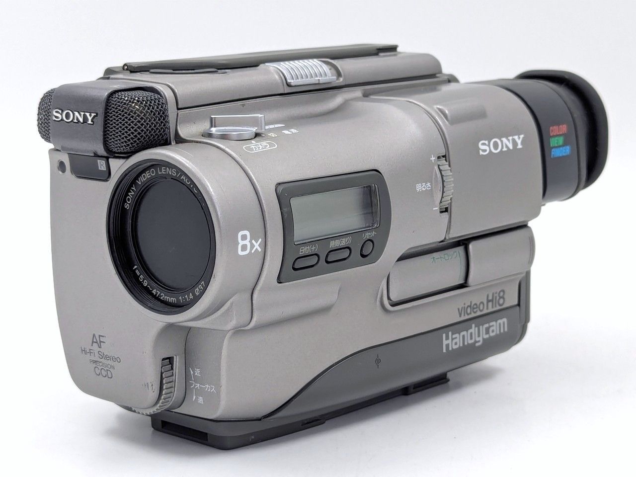 SONY ソニー CCD-TR1 Hi8 Video8 8mm ビデオカメラ 整備済み 8mmテープ