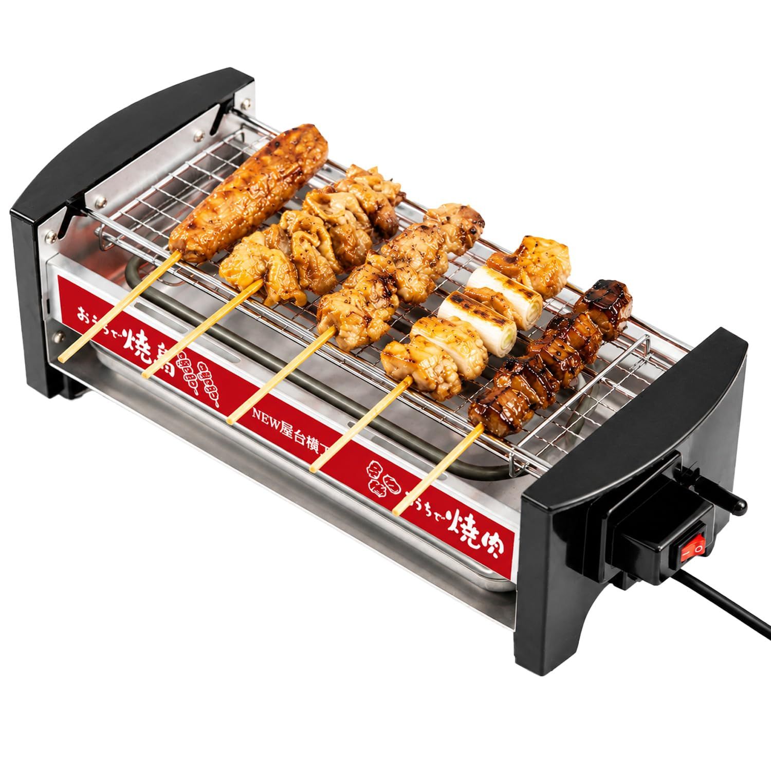 三ッ谷電機 屋台横丁 卓上焼き鳥 焼肉 海鮮焼き 牛たん 家庭用 電気七輪 卓上 電気コンロry 46710dfd