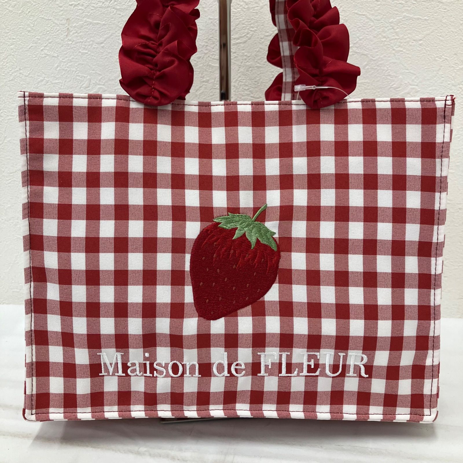 5253 【美品】 Maison de FLEUR メゾンドフルール トートバッグ 