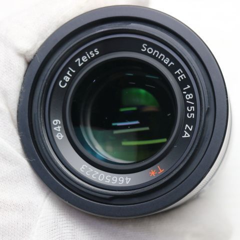 美品 SONY Sonnar T* FE 55mm F1.8 ZA SEL55F18Z 標準単焦点レンズ E