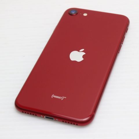 新品同様 SIMフリー iPhone SE3 第3世代 64GB プロダクトレッド スマホ
