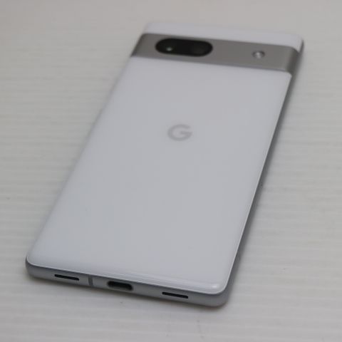 超美品 Google Pixel 7a Snow SIMフリー スマホ Google 即日発送 土日