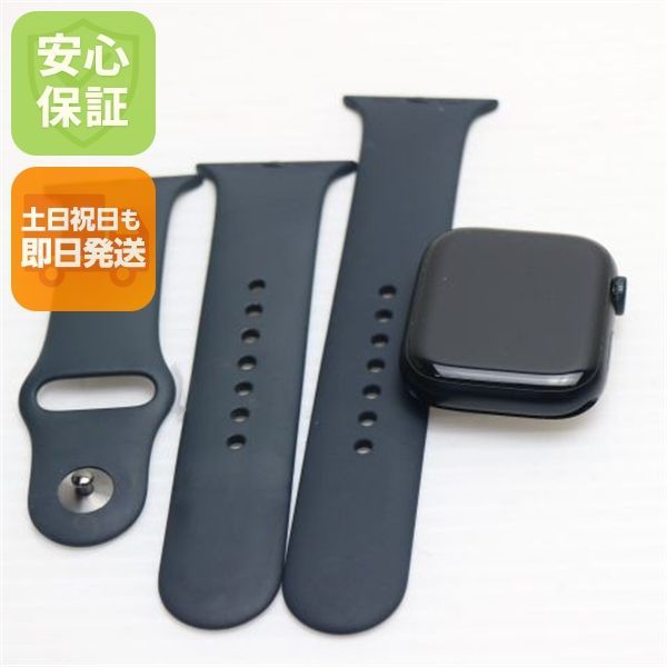 美品 Apple Watch Series8 45mm GPS+Cellular セルラー ミッドナイト 