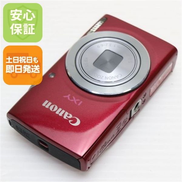 美品 IXY 120 レッド 即日発送 デジカメ Canon 本体 土日祝発送OK 08000