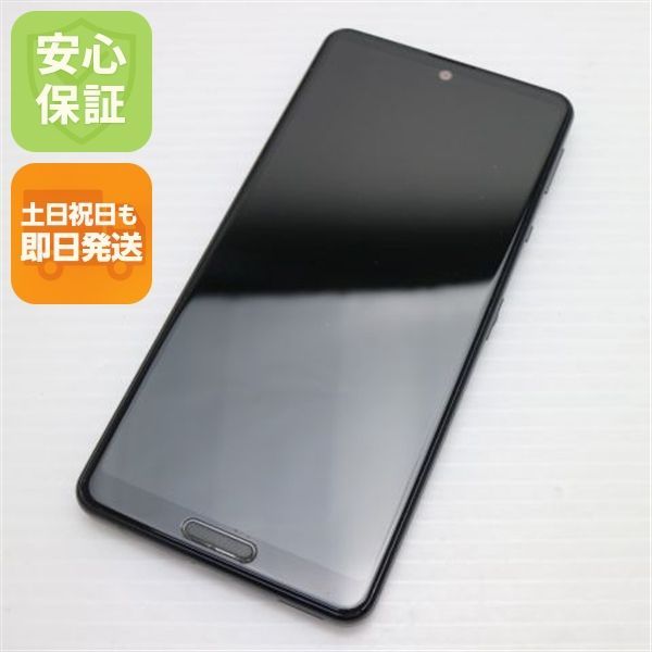 超美品 AQUOS sense 5G A004SH ブラック 本体 即日発送 土日祝発送OK あすつく 08000