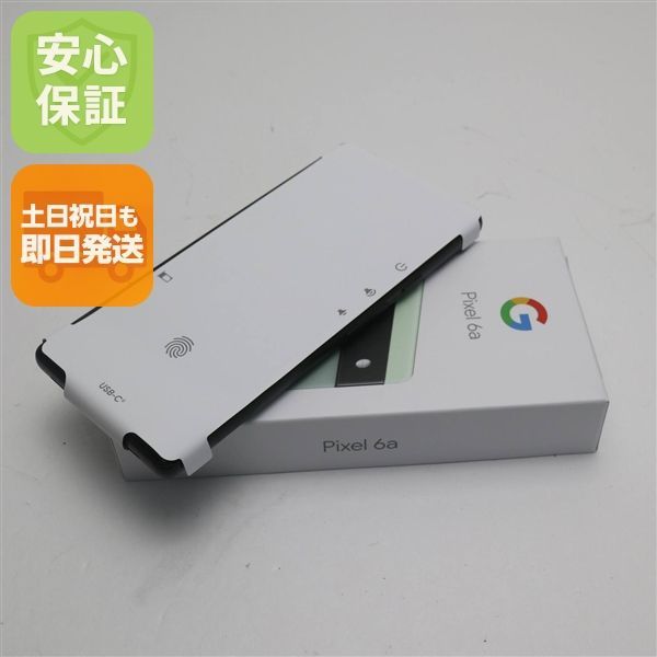 新品未使用 SIMフリー Google Pixel 6a セージ スマホ 白ロム 土日祝
