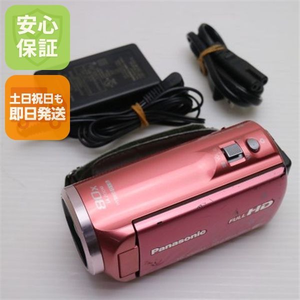 良品中古 HC-V520M ピンク花柄 即日発送 デジタルビデオカメラ