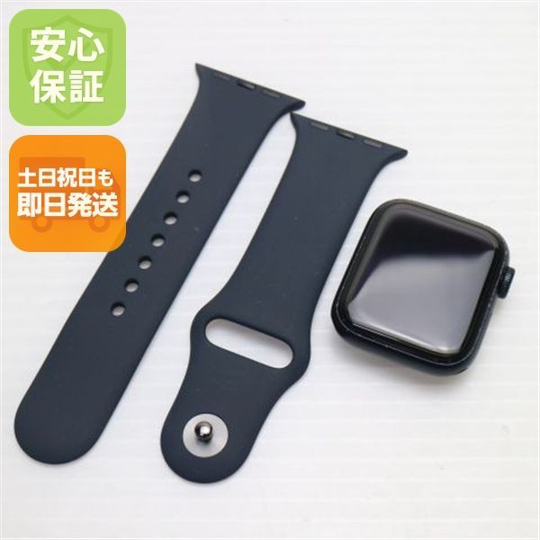 美品 Apple Watch SE（第2世代） 40mm GPS ミッドナイト スマホ 土日祝発送 即日発送 08000