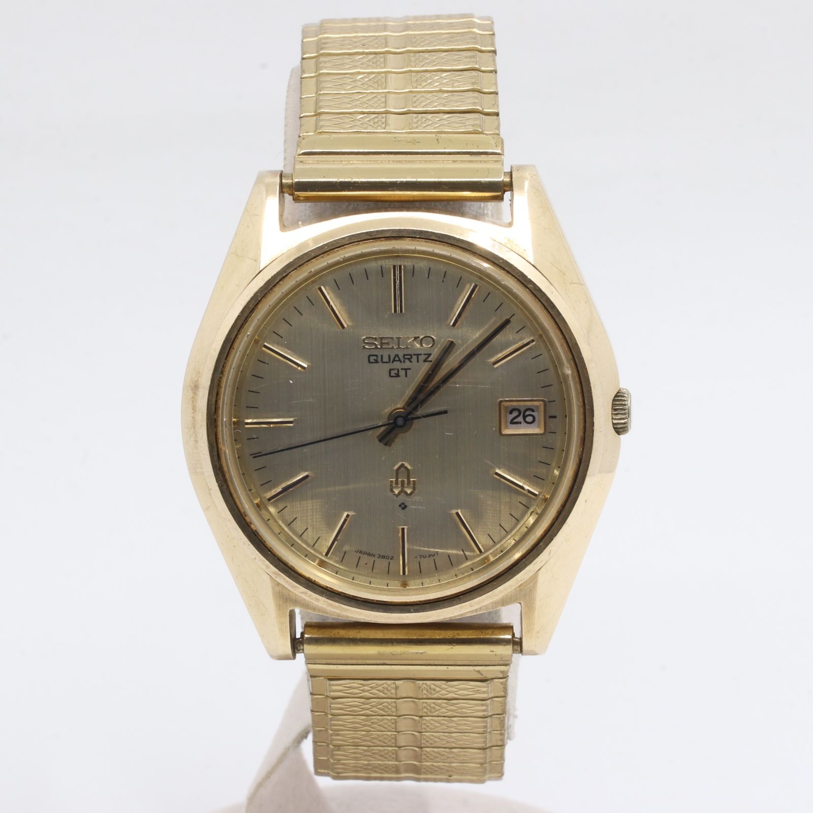ITJ86MSO8N5H SEIKO セイコー 3802-7031 クオーツ ゴールド シャンパン