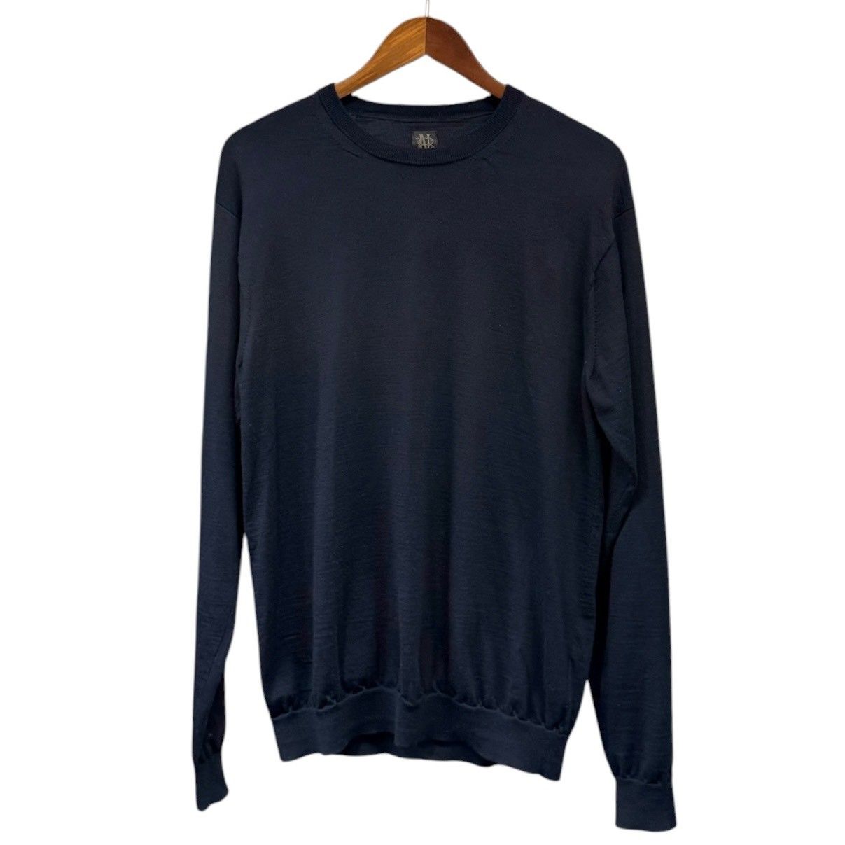 BATONER バトナー Essential SUPERIOR HIGH GAUGE MERINO クルーネックニット BN-FU-001 3 ネイビー 15518