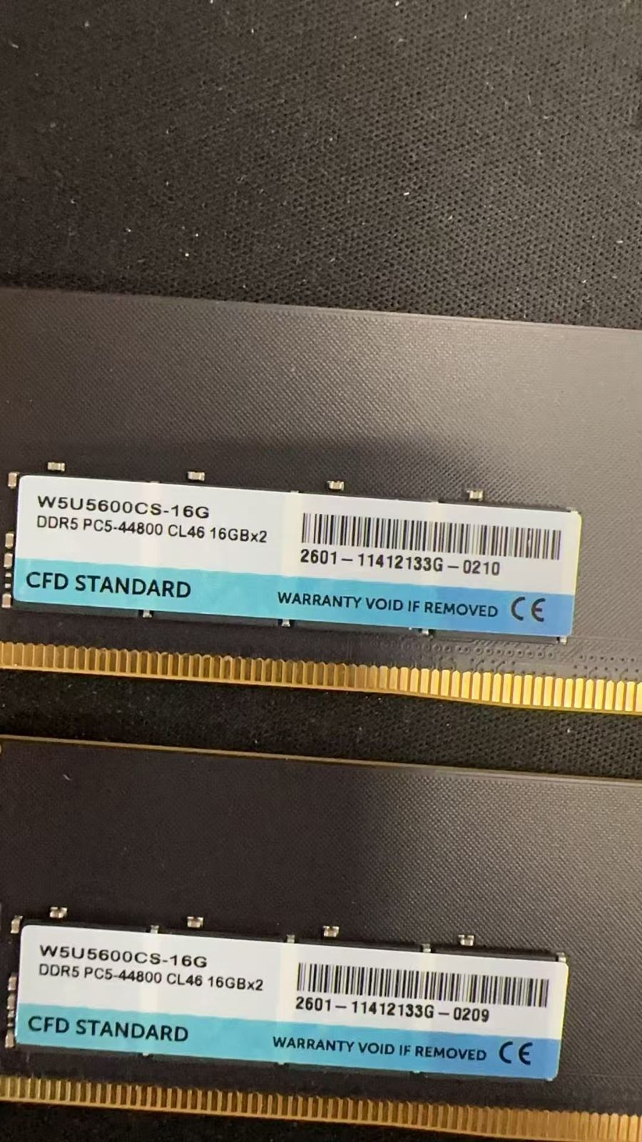 CFD DDR5 32GB(16GB×2) 5600MHz 美品 - メルカリ