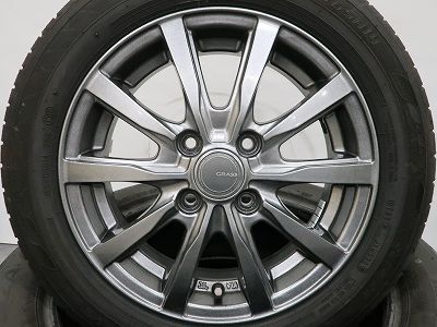 軽自動車に 4本 社外 14インチ ラジアル ダンロップ エナセーブ EC205