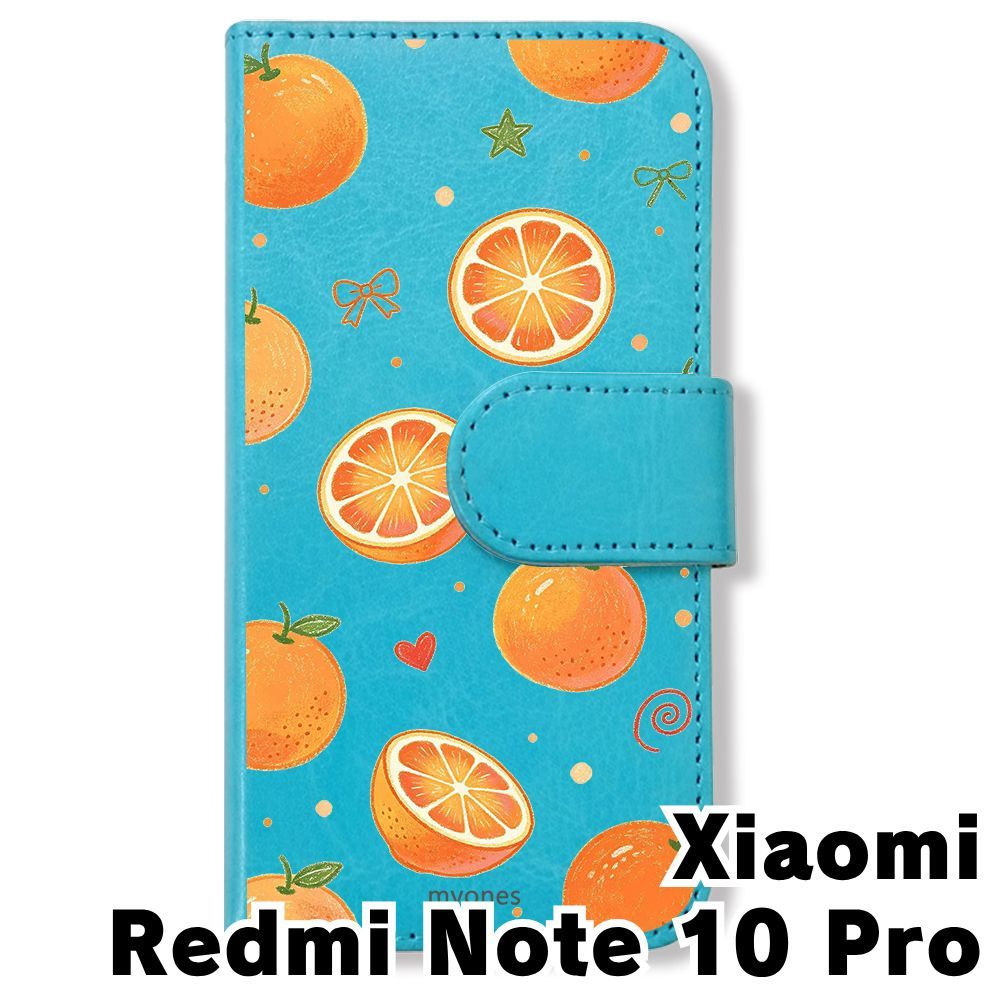 新品未使用】 Redmi Note 10 Pro 手帳型スマホ ケース (色：ブルー