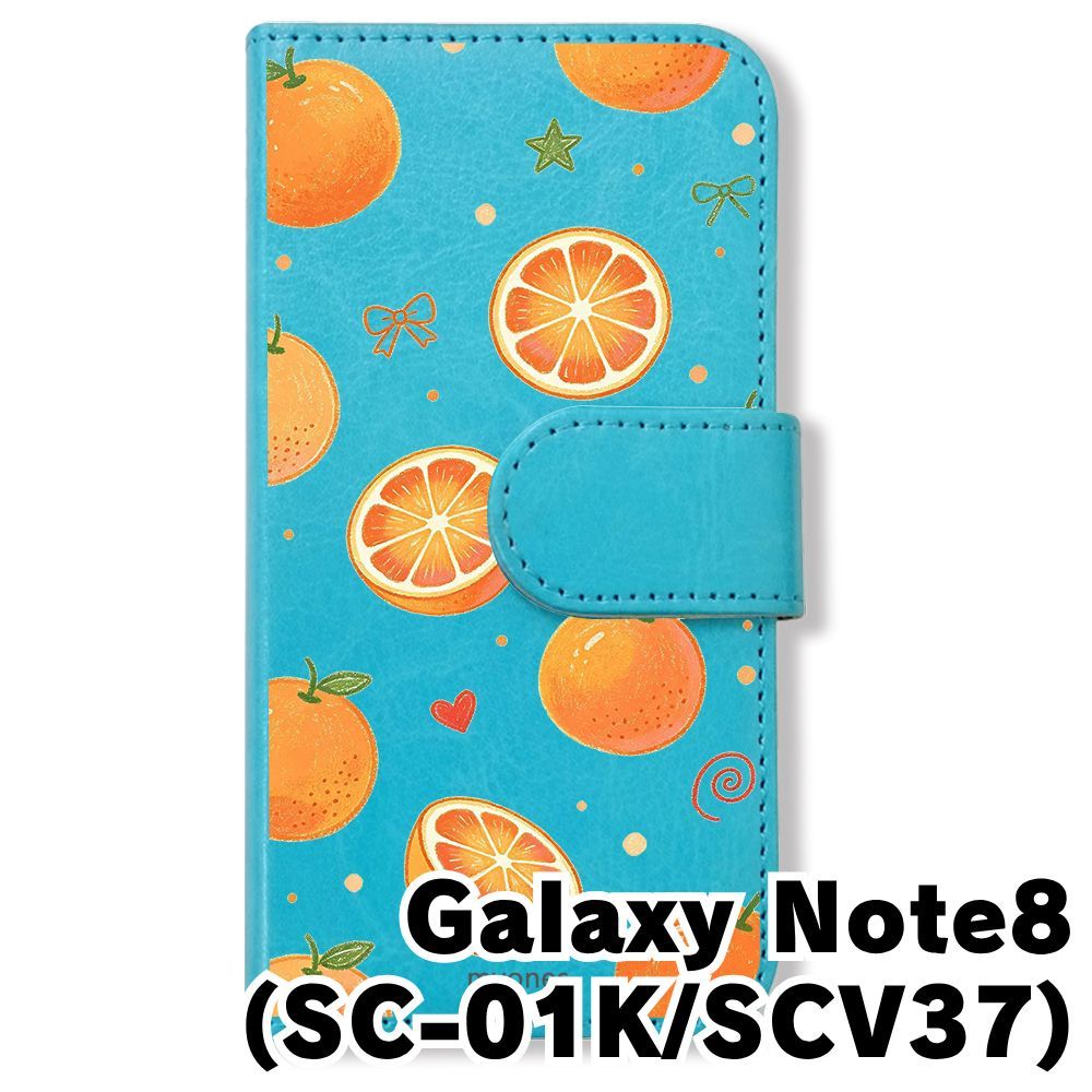 新品未使用】 SC-01K/SCV37 Galaxy Note8 手帳型スマホ ケース (色