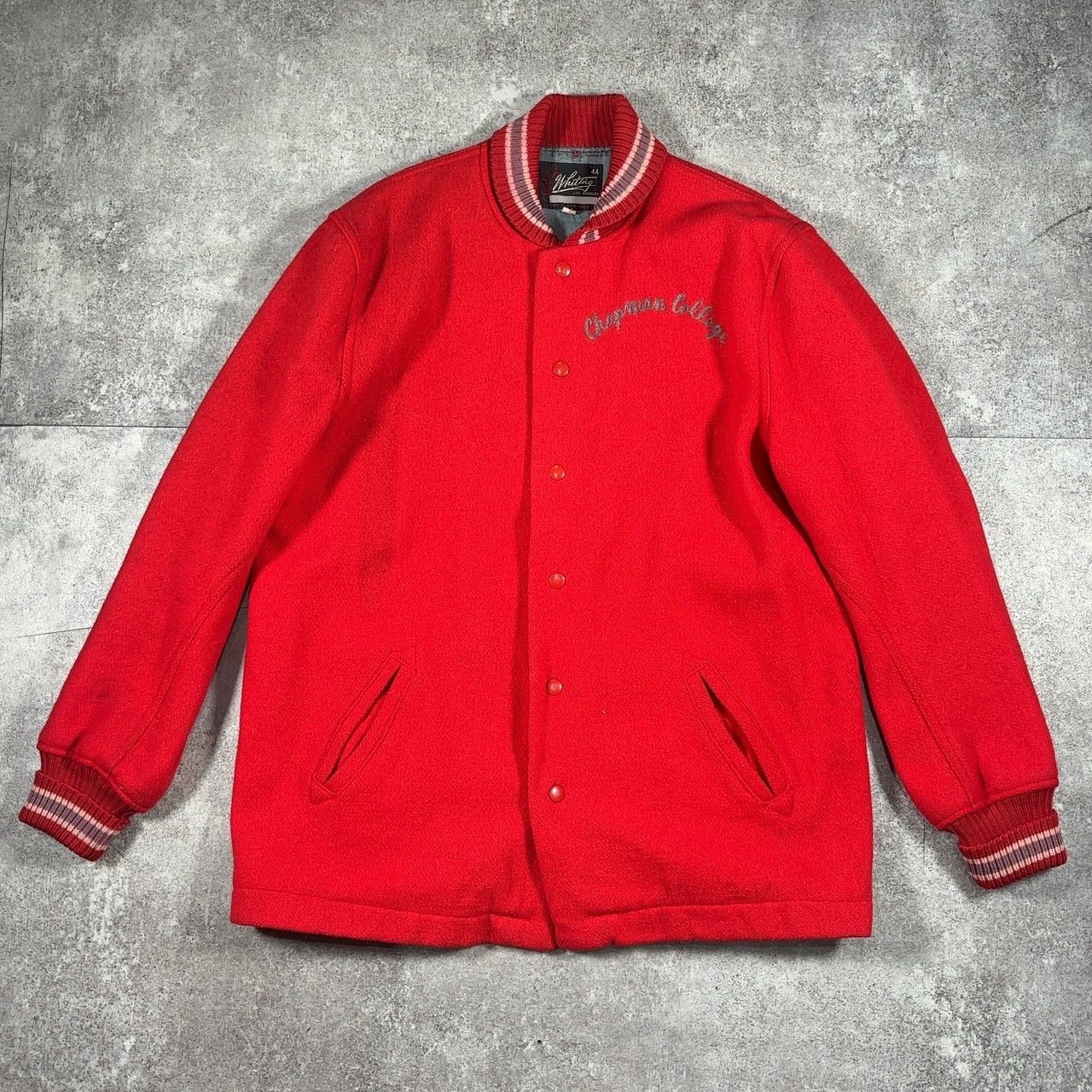 Whiting スナップウールコート スタジャン 60's 70's ヴィンテージ
