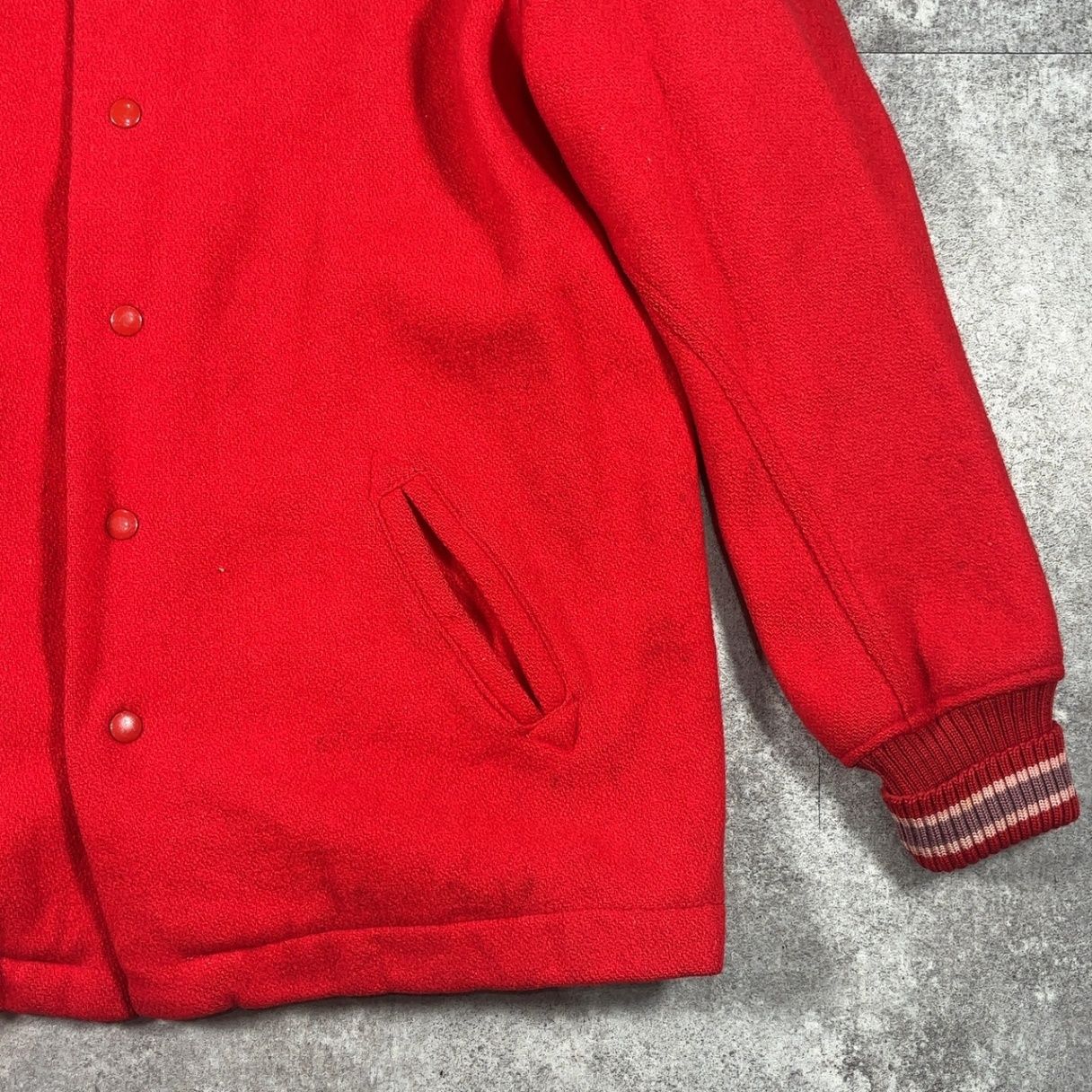 Whiting スナップウールコート スタジャン 60's 70's ヴィンテージ