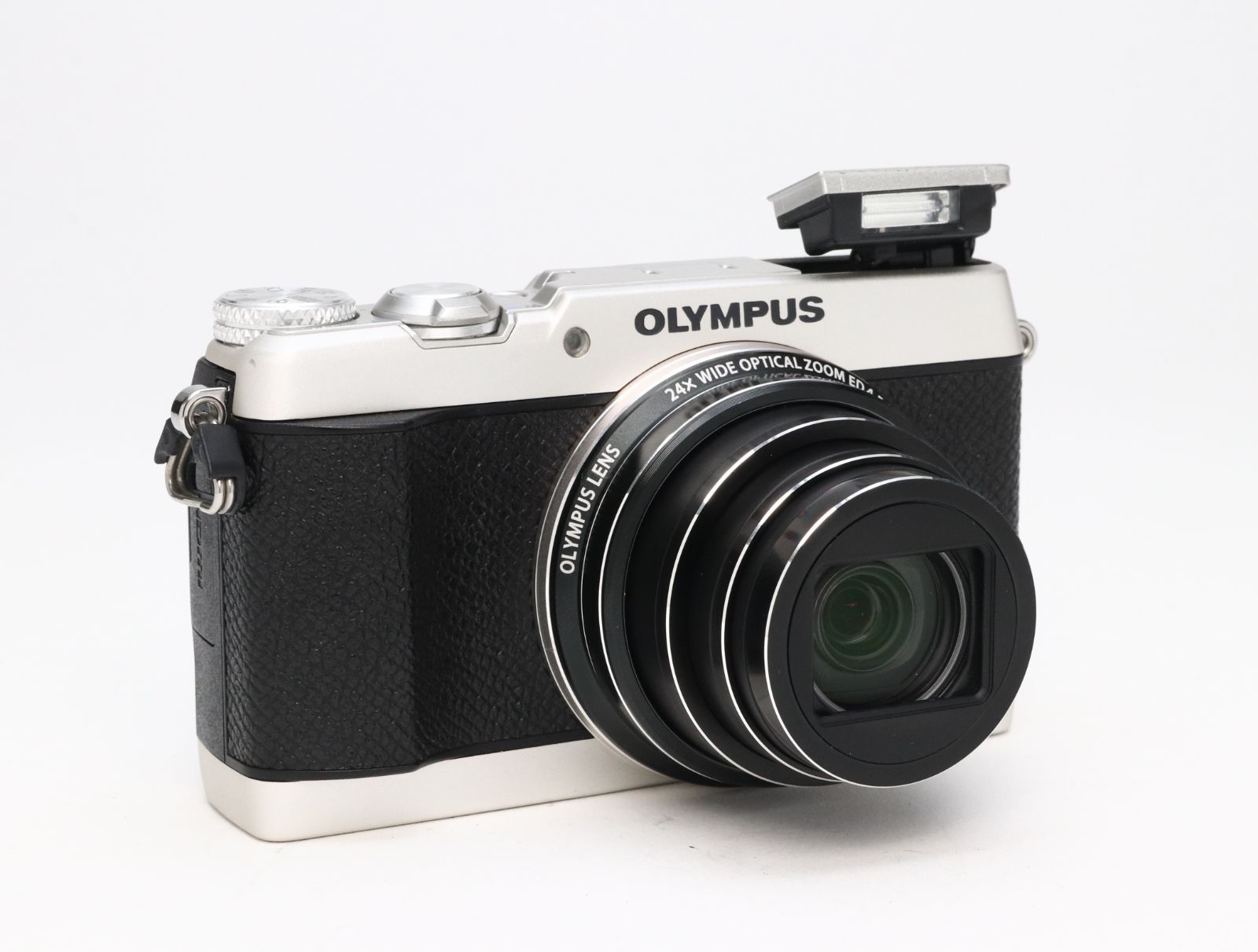 A- (美品) OLYMPUS オリンパス STYLUS SH-3 シルバー 初期不良返品対応