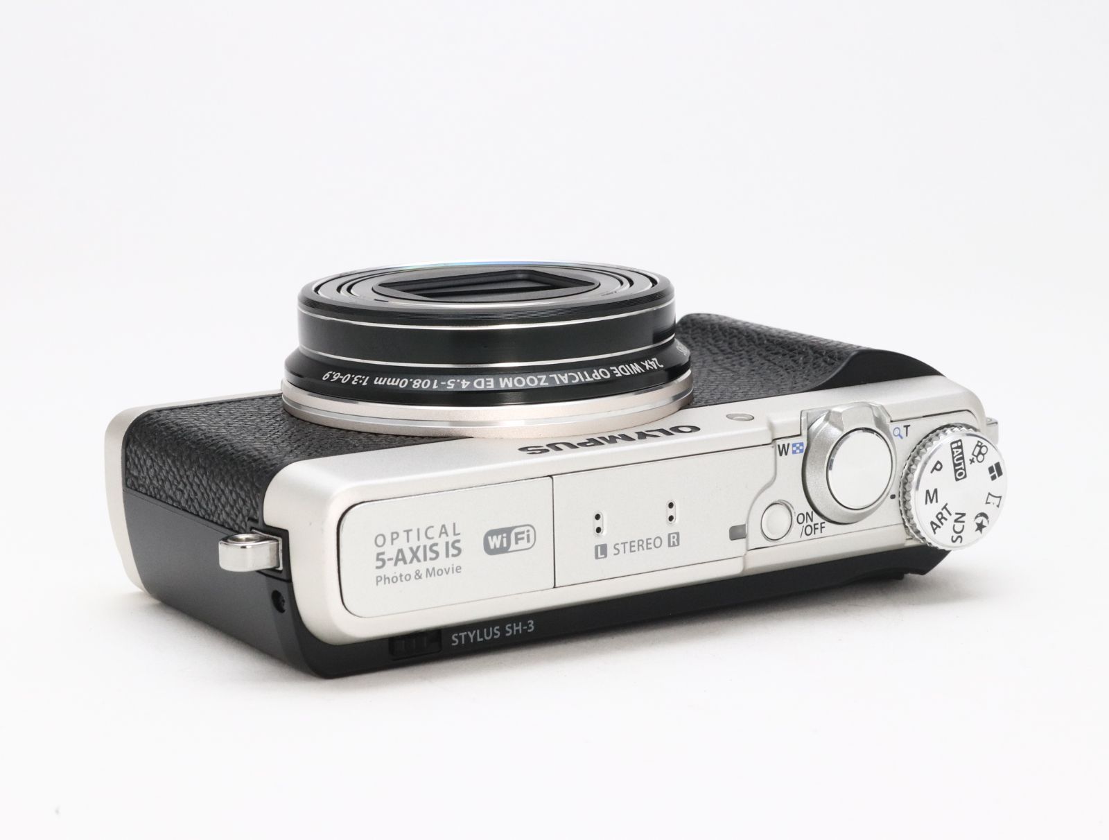 A- (美品) OLYMPUS オリンパス STYLUS SH-3 シルバー 初期不良返品対応