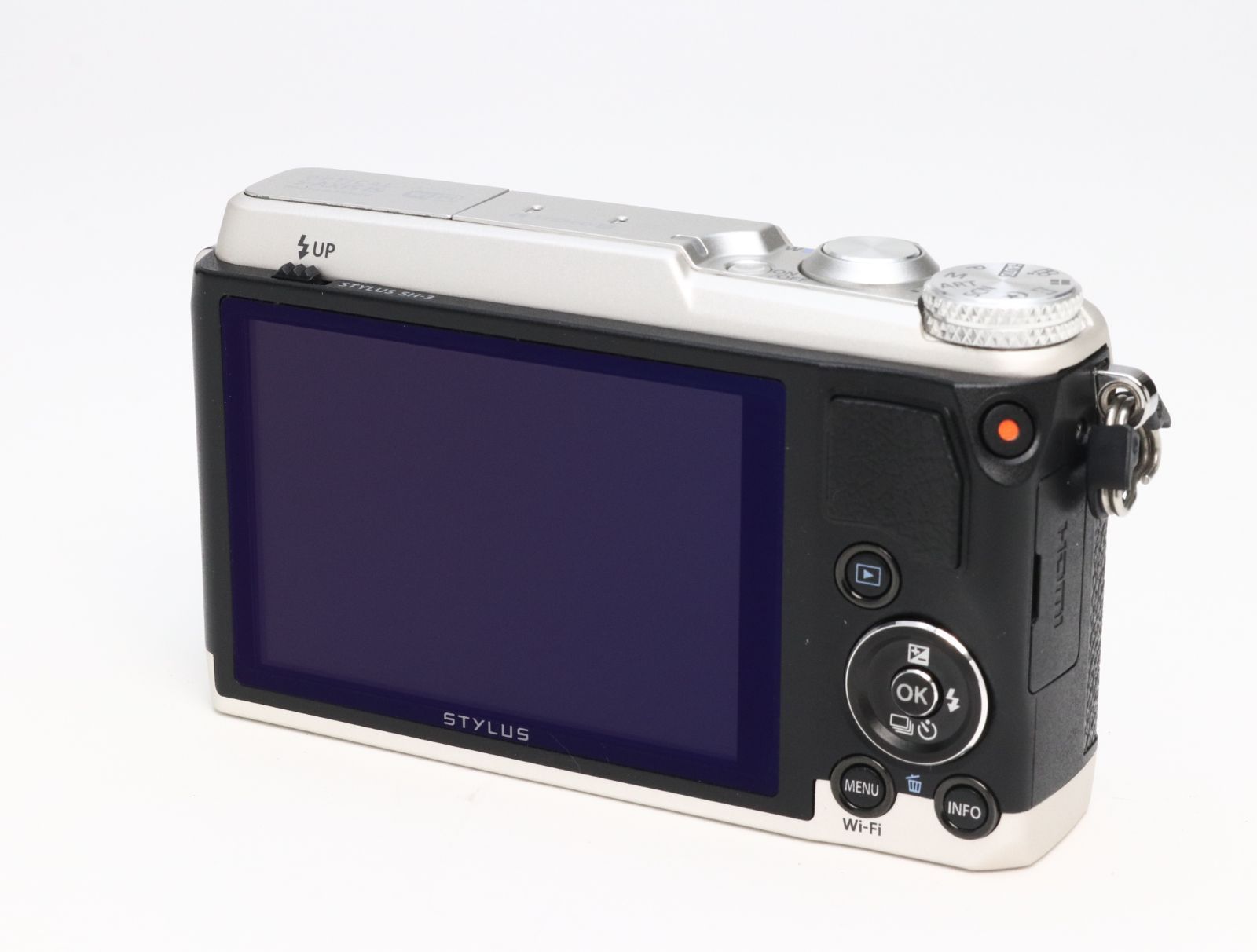 A- (美品) OLYMPUS オリンパス STYLUS SH-3 シルバー 初期不良返品対応