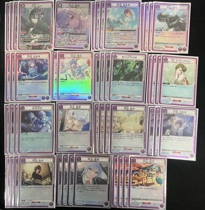 デッキ】 アイドルマスターシャイニーカラーズ 紫 CoMETIK (コメ