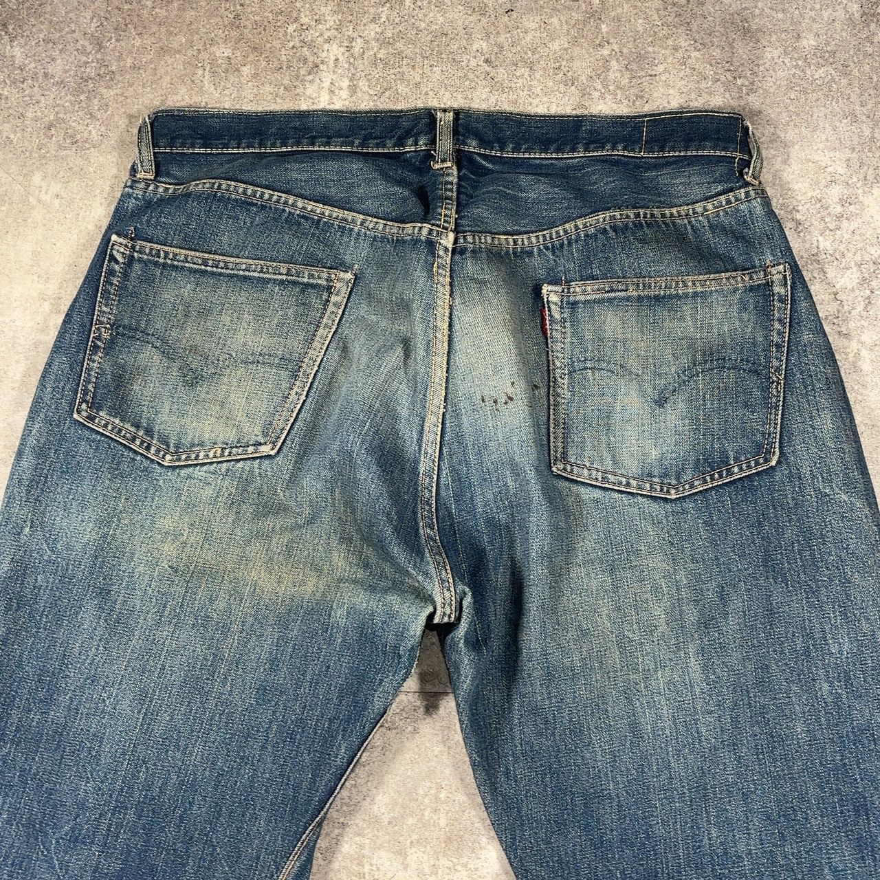 LEVI'S リーバイス ブルー コットン アメリカ製 デニムパンツ Big-E