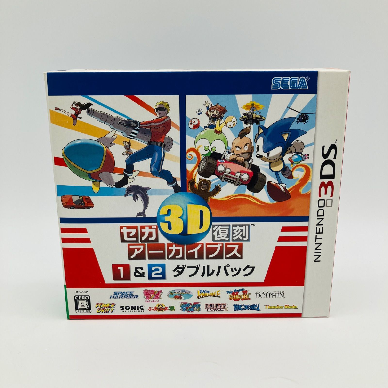 中古 ゲームソフト 3DS セガ 3D 復刻 アーカイブス 1 2 ダブルパック