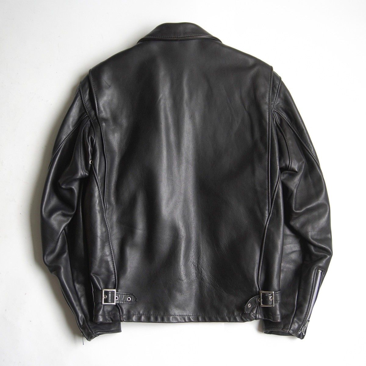 美品】SCHOTT【152/シングルライダースジャケット】38 襟 レザー