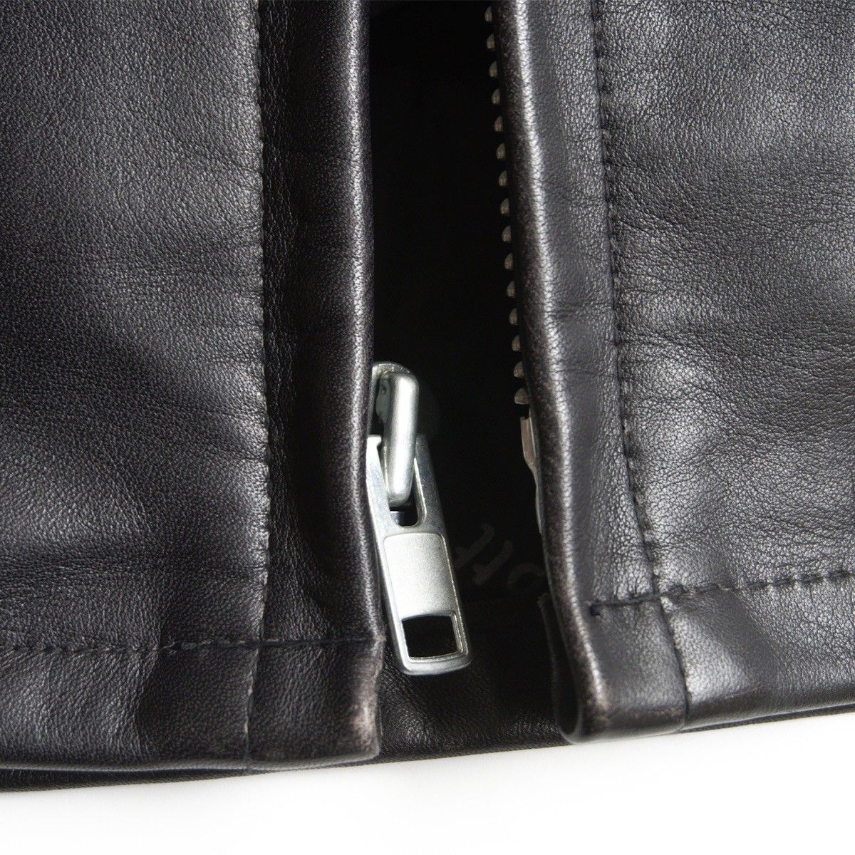 美品】SCHOTT【152/シングルライダースジャケット】38 襟 レザー