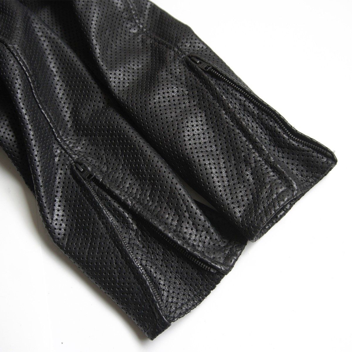 美品】KADOYA ALTER KEIS【パンチング フーデッド シングルライダース
