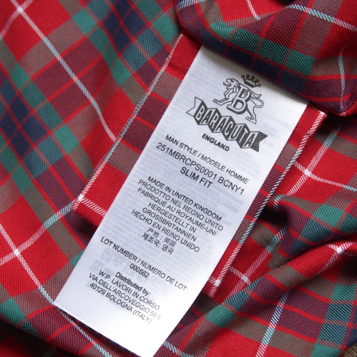 ビッグサイズ/美品】 BARACUTA 【G9 スウィングトップ ハリントン