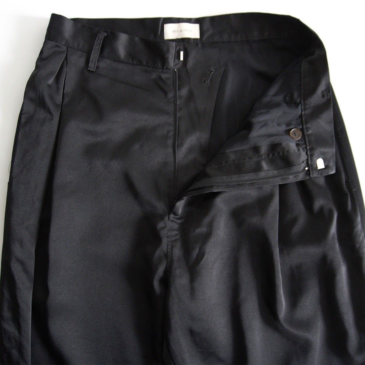 【美品】 BED j.w. FORD 【Track pants】0 ベッドフォード トラック パンツ ブラック 26060810 美品】 BED j.w. FORD 【Track pants】0 ベッドフォード トラック