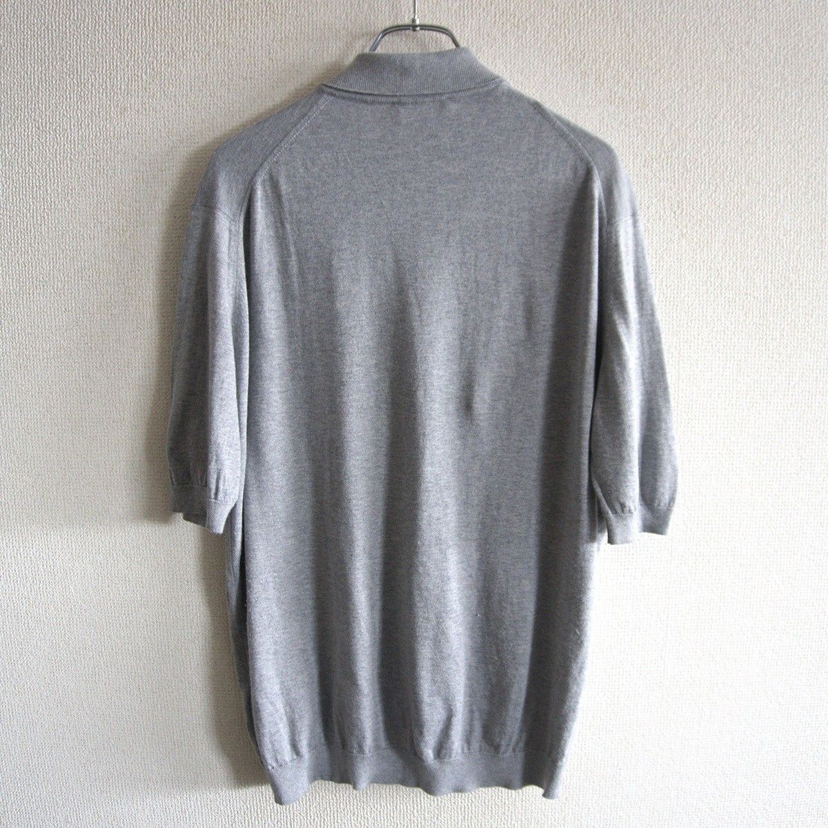 美品】 JOHN SMEDLEY 【イギリス製 コットン ポロシャツ】 S ジョン