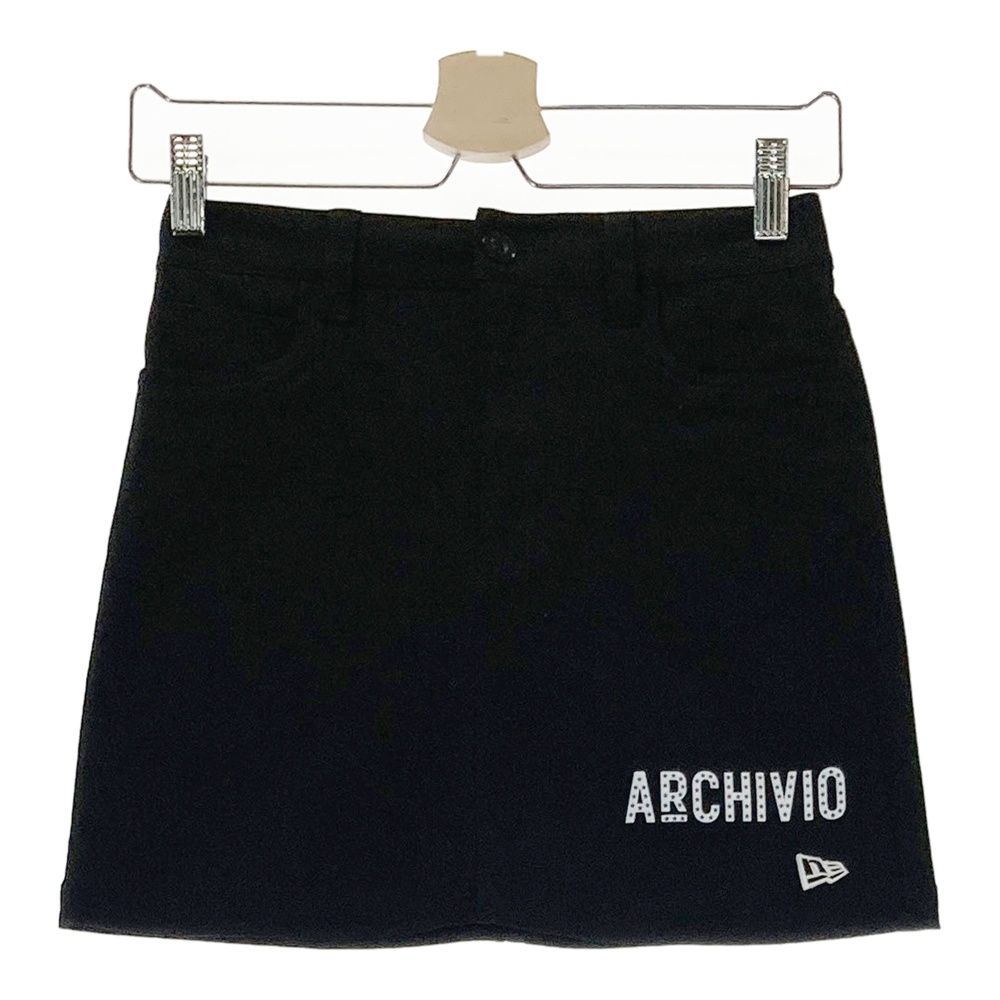 サイズ：36 ARCHIVIO アルチビオ A276505 スカート NEW ERA ブラック系 [240101416448] ゴルフウェア レディース ストスト