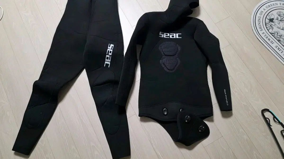 SEAC シーク フリーダイビング 解散 5mm L サイズ オープンシェル スーツ 販売